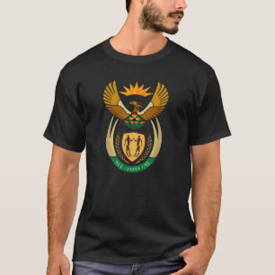 T-shirt Afrique du Sud Armoiries Drapeau Afrique