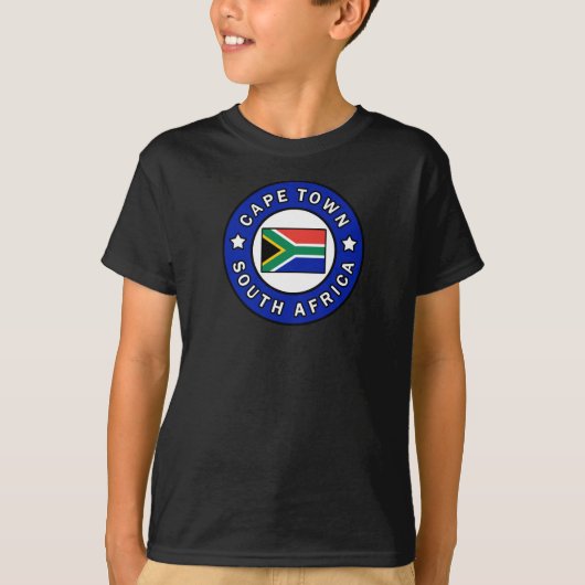 T-shirt Afrique du Sud du Cap (Devant)