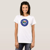 T-shirt Afrique du Sud du Cap (Devant entier)
