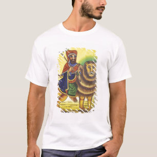 T-shirt Afrique, Éthiopie. Œuvre d'art représentant le Lio