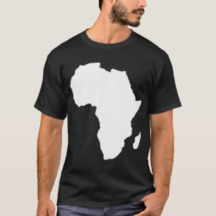 T-shirt Afrique Fière Amour Continent Africain