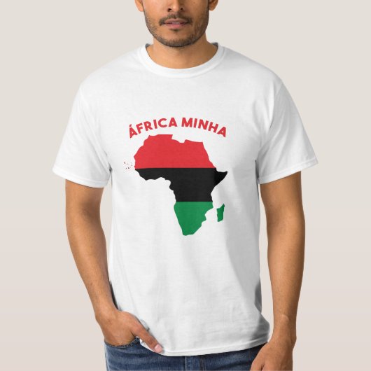 T-shirt Afrique Minha Pan-African (Devant)