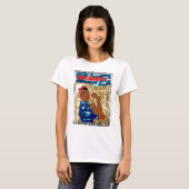 T-shirt afrique rosie le riveter (Devant entier)