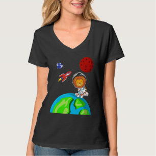 T-shirt Afrique Safari animal extra-atmosphérique Astronau
