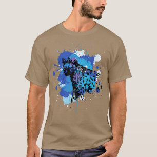 T-shirt Afrique Safari animal Safari cadeau Hyena