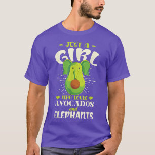 T-shirt Afrique Safari Animaux Filles Avocado Femmes Zoo E