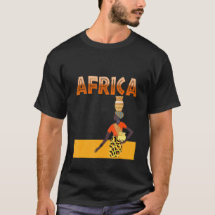 T-shirt Afrique Safari Animaux sauvages Mignonne nouveauté