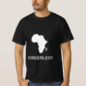 T-shirt Afrique sans frontière (Devant)