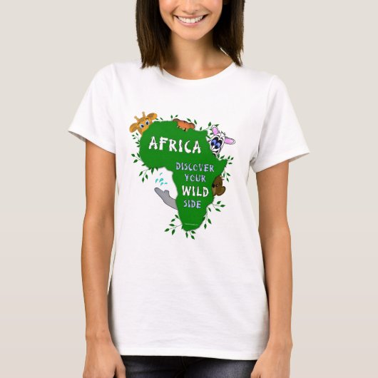 T-shirt Afrique sauvage (Devant)