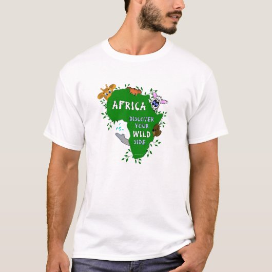 T-shirt Afrique sauvage (Devant)