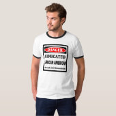 T-shirt Afro-Américains éduqués. (Devant entier)