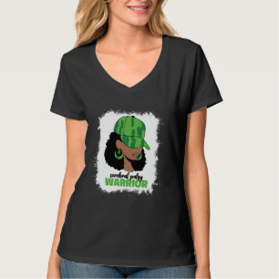 T-shirt Afro Cerebral Palsy Warrior Femmes Maman Cp Sensib