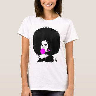 T-shirt Afro Cheveux Naturel Cheveux Africain Américain