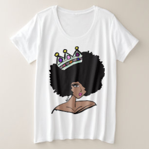 T-shirt Afro Crown