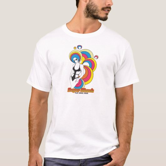 T-shirt Afro de Shack de sucre (Devant)