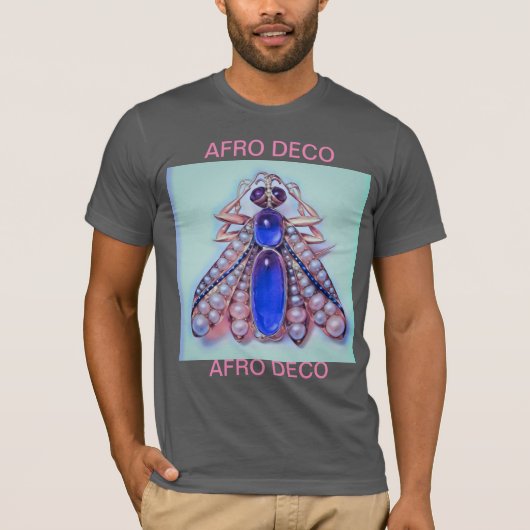 T-SHIRT AFRO DECO (Devant)