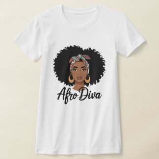 T-shirt Afro Diva