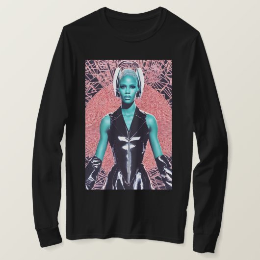 T-shirt Afro Future (Design devant)