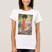 T-shirt Afro Glam : Une beauté intemporelle (Devant)