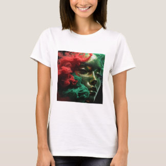 T-shirt Afro goddess