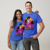 T-shirt Afro Groove Roller Skate Retro 80s les années 70 D (Unisexe)