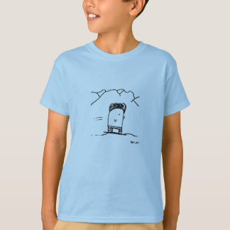 T-shirt Afro Joe (pingouin de snowboarding)