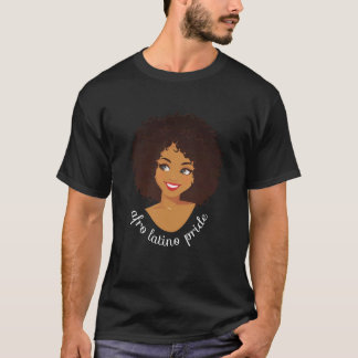 T-shirt Afro Latina Pride Latina Heritage Black History Mo