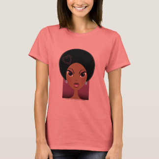 T-shirt Afro Love