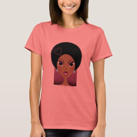 T-shirt Afro Love (Devant)