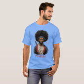 T-shirt Afro Samurai Gift Idea for Christmas for Birthday  (Devant entier)