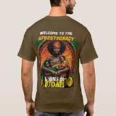T-Shirt AFRO STOCRACIE (Dos)