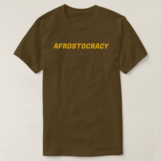 T-Shirt AFRO STOCRATIE WS (Design devant)