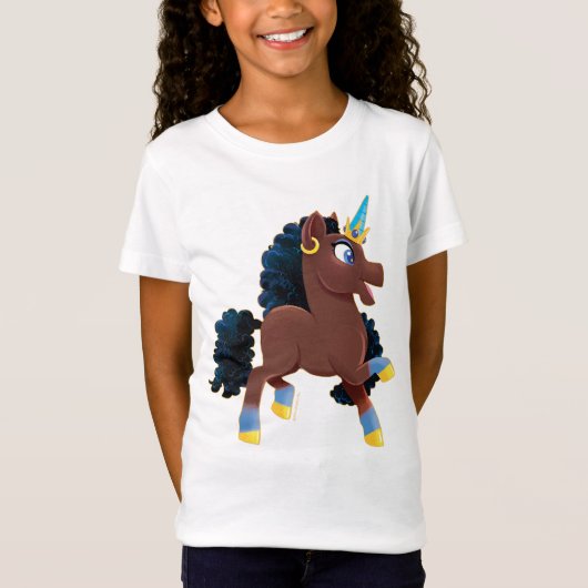 T-Shirt Afro Unicorn | La magie (Devant)
