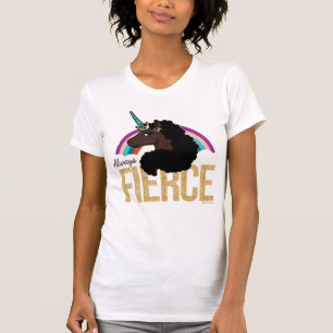 T-shirt Afro Unicorn   Magique - Toujours fière