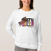 T-shirt Afro Unicorn Queen Design (Devant)