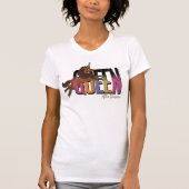 T-shirt Afro Unicorn Queen Design (Devant)