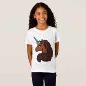 T-Shirt Afro Unicorn | Unique (Devant entier)