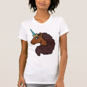 T-shirt Afro Unicorn | Unique (Devant)