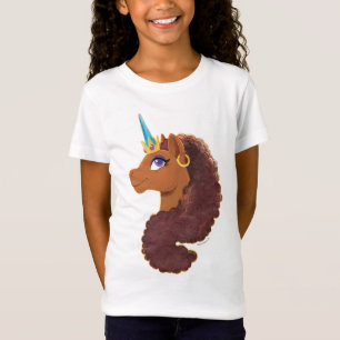 T-Shirt Afro Unicorn Unique