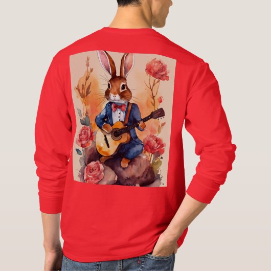 T-shirt Afrobeats Style de typographie du tentacle (Dos)