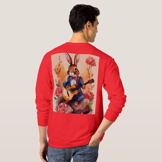 T-shirt Afrobeats Style de typographie du tentacle (Dos entier)