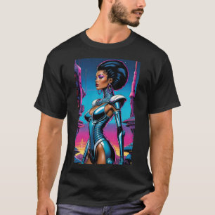 T-shirt Afrofuturisme Quatre Ken Gage Sci-Fi