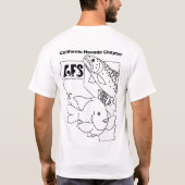 T-shirt AFS Comic Sans Logo (Dos)