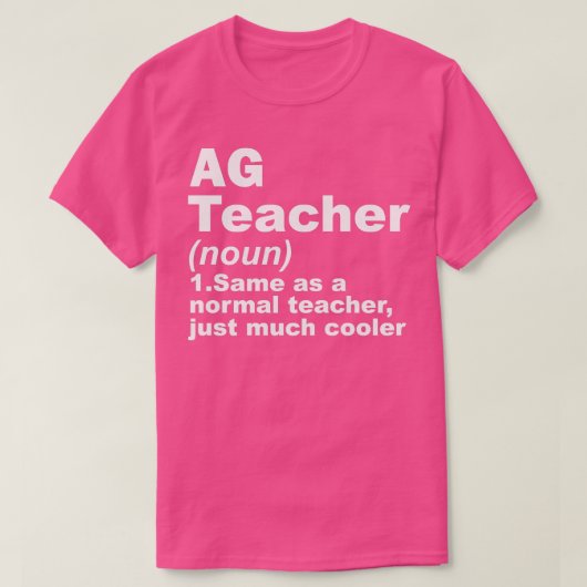 T-shirt AG Enseignant Comme Un Enseignant Normal Juste Bea (Design devant)