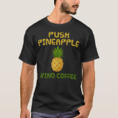 T-shirt Agadoo Push Pineappé Grind Café Doo Doo Classic (Devant)