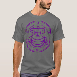T-shirt Agares Sigil Enseigne les langues violet