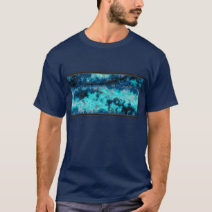 T-shirt Agate bleue