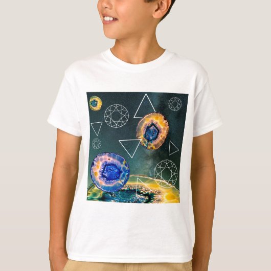 T-shirt Agate de l'espace (Devant)