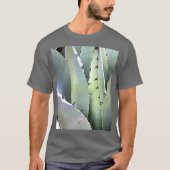 T-shirt Agave Plante Succulent Bleu Cactus Tequila Désert (Devant)