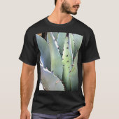 T-shirt Agave Plante Succulent Bleu Cactus Tequila Désert (Devant)